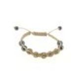 Bracelet Shamballa 5, AOH-32 Beige - 3192-36168