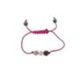 AOH-78 Noir bracelet Fuchsia - 1590-36184