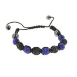 Bracciale con 9 sfere di shamballa, MALLORY