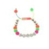 Bracelet Shamballa 5, 3438 vert fluo