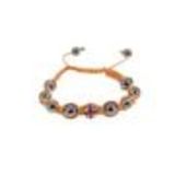 Bracelet shamballa Drapeau Anglais Orange - 2531-36339