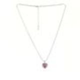 Collier femme, Coeur en strass, XS-2259 Rosa - 10165-36414