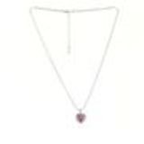 Collier pendentif coeur JOSETTE Rose - 10165-36414
