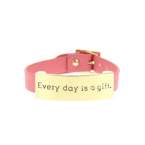 Pulsera der mujer "every day is a gift"