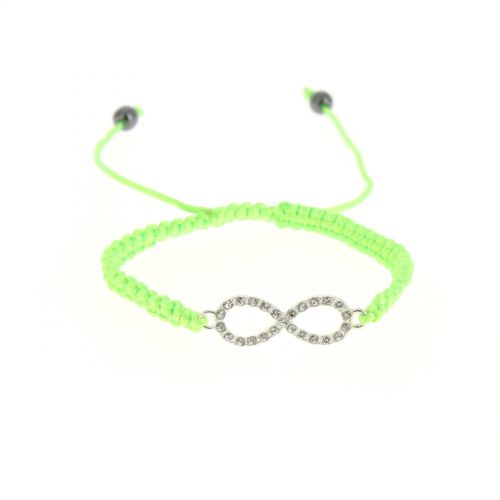 Infinite braided cords bracelet, CYANA