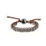BR04-1 bracelet Brown-Black - 1622-36525