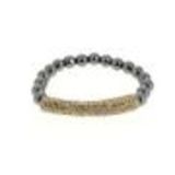 Bracelet shamballa mille strass AOH-91 Doré - 1919-36551