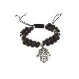 Bracelet shamballa main de fatima en perles, WENDY