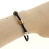 Bracelet cordons Strass en acier, 4412-4 new - 1858-36581
