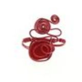 Bracelet fil de fer, BT-121 Rouge - 3759-36625