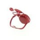 Bracelet fil de fer, BT-121 Rouge - 3759-36629