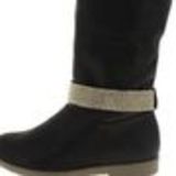 Paire de bijoux de bottes BR42-12, 9 rangées de strass Or Golden - 4793-36648