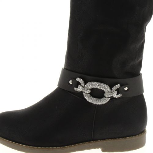 Paire de bijoux de bottes ISADORA Noir (Argenté) - 5702-36651