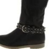 Paire de bijoux de bottes à clous HIBA Noir (Gris) - 3860-36661