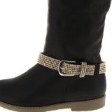 Paar Stiefel Strass-Schmuck Laima