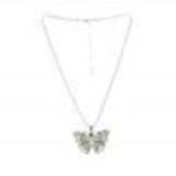 Collier femme, Coeur en strass, XS-2259 Blanc - 10193-37046