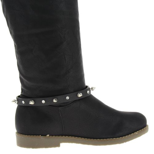 Paire de bijoux de bottes HADASSA Noir (Argenté) - 4203-37104