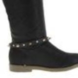 HADASSA pair of boot's jewel Black (Golden) - 4203-37108