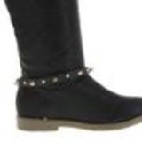 Paire de bijoux de bottes HADASSA Noir (Doré) - 4203-37108