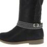 Paire de bijoux pour bottes LOU-EVA Noir (Gris) - 6050-37109