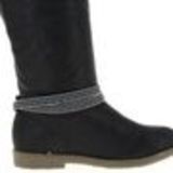 LOU-EVA pair of boot's jewel Black (Grey) - 6050-37110