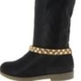 Paire de bijoux de bottes strass, 6110 Marron-Or Marron - 6111-37111