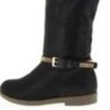 1 x Jewel boots cloutés, DH005 Black-Gold