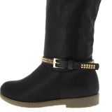 Paire de bijoux de bottes cloutés CEYDA