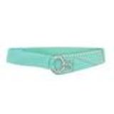 Ceinture similicuir élasthanne Angele Vert - 7746-37253