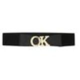 Ceinture élastique large OK, QL41 Noir Noir - 8571-37257