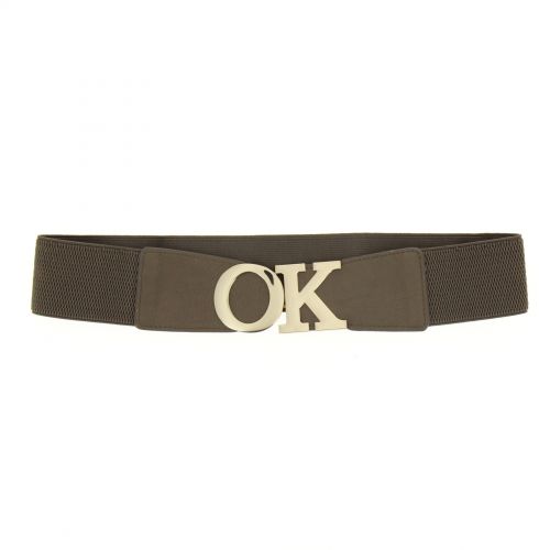 OK Buckle, elasticated waist Woman belt