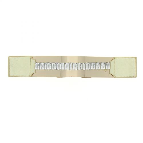 Elastic belt with rhinestone headbands