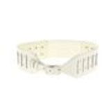 Ceinture large clous, JG-50 Blanc - 8318-37291