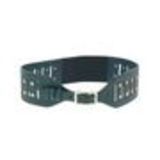 Ceinture large clous, JG-50 Bleu - 8318-37292