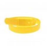 Ceinture 3,50 cm SILICONE Jaune - 2302-37341