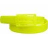 Ceinture 3,50 cm SILICONE Jaune Fluo - 2302-37349