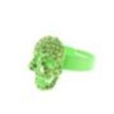 Bague fantaisie, Noeud Papillon, Vert fluo - 2177-37378