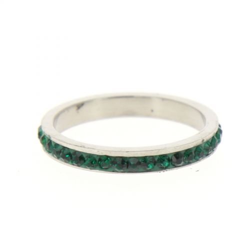  Stainless steel ring, 6311 Green
