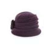 BESSIE flower hat Purple - 10224-37564