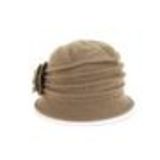 Casquette jeans et strass Taupe - 10224-37567