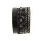 MOLLY natural stone cuff bracelet Black - 10272-37892