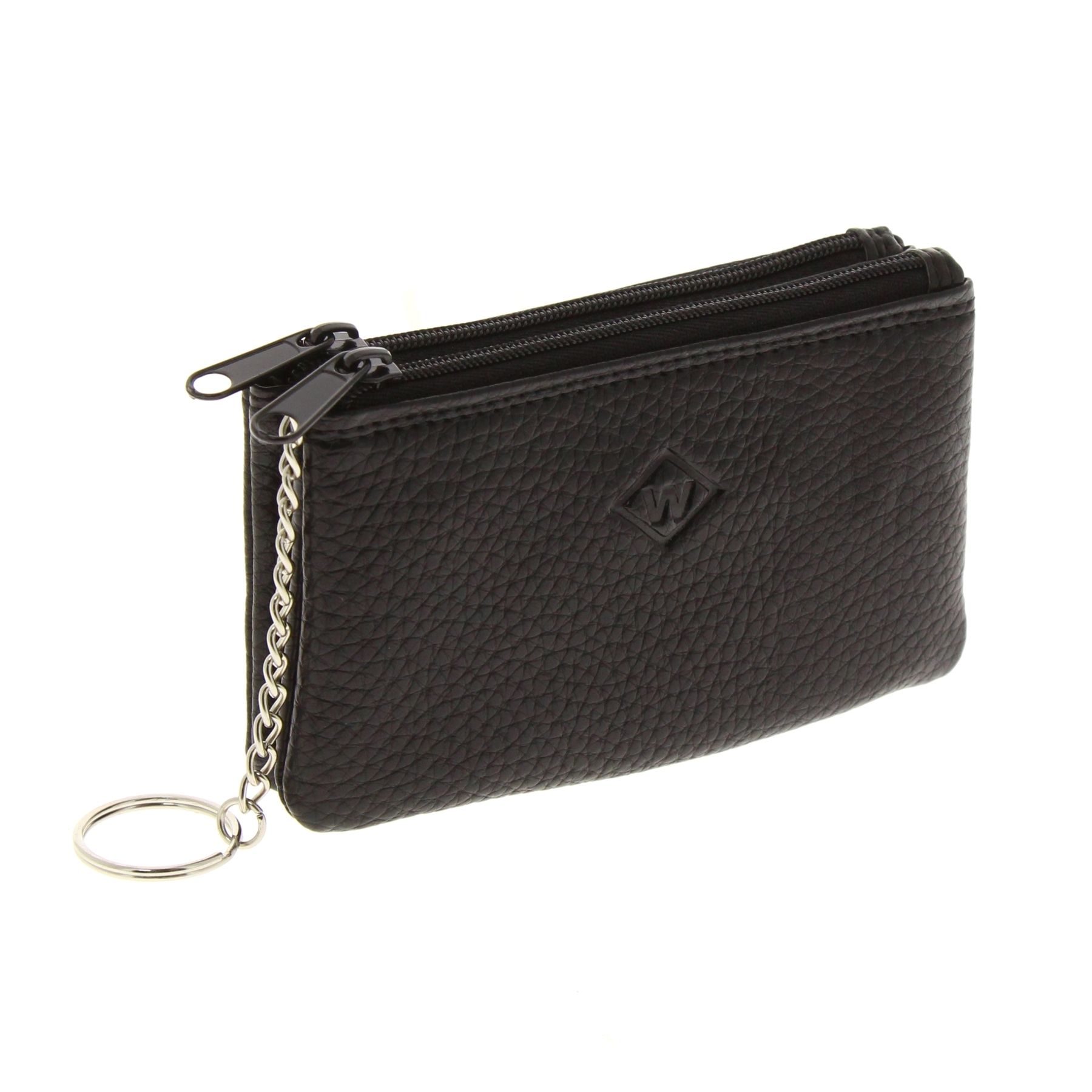 double zipper wallet