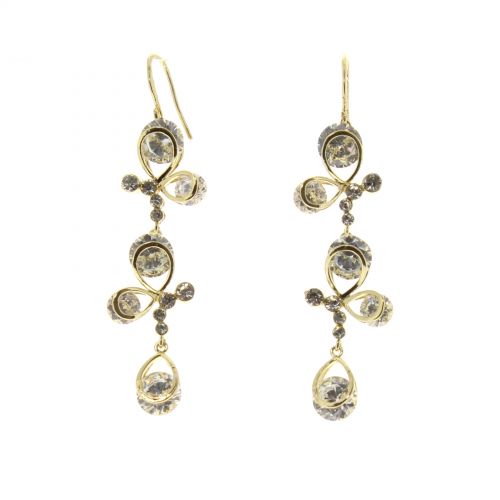 Boucles d'oreilles cristal Zirconium RIHAME