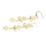 Boucles d'oreilles lamelles coloré, 2062 Golden - 9667-38479