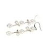 Boucles d'oreilles lamelles coloré, 2062 Silver - 9667-38480