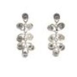 Boucles d'oreilles lamelles coloré, 2062 Silver - 9669-38482