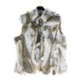 Gilet fourrure SUHEDA Beige - 10345-38542