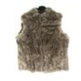 SUHEDA fur cardigan Taupe - 10345-38544