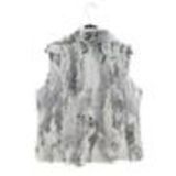 Gilet fourrure SUHEDA Gris chiné - 10345-38547