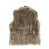 SUHEDA fur cardigan Taupe - 10345-38550